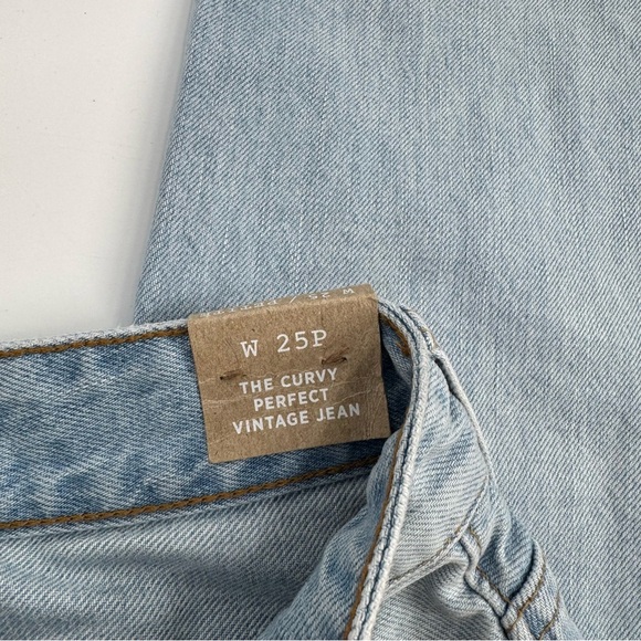 NWT Madewell The Petite Curvy Perfect Vintage Jean in Fitzgerald Wash - Picture 7 of 13